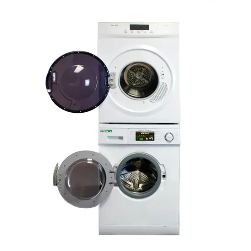 13lbs Super Washer   13lbs Compact Dryer - Stackable Set