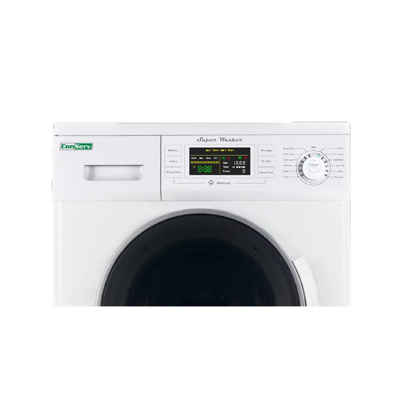 13lbs Super Washer   13lbs Compact Dryer - Stackable Set