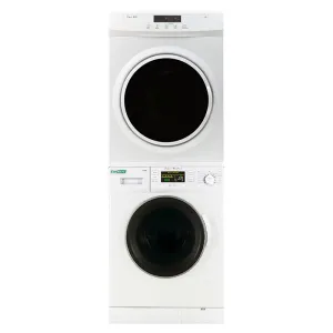 13lbs Super Washer   13lbs Compact Dryer - Stackable Set