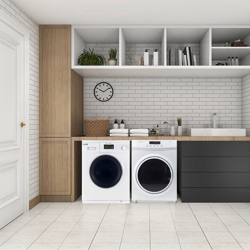 13lbs Super Washer   13lbs Compact Dryer - Stackable Set