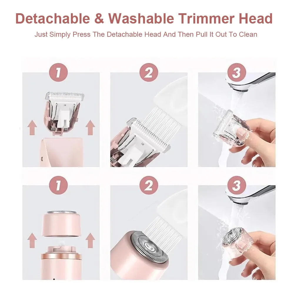 2-in-1 Electric Razor and Bikini Trimmer