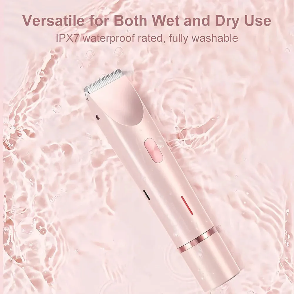 2-in-1 Electric Razor and Bikini Trimmer