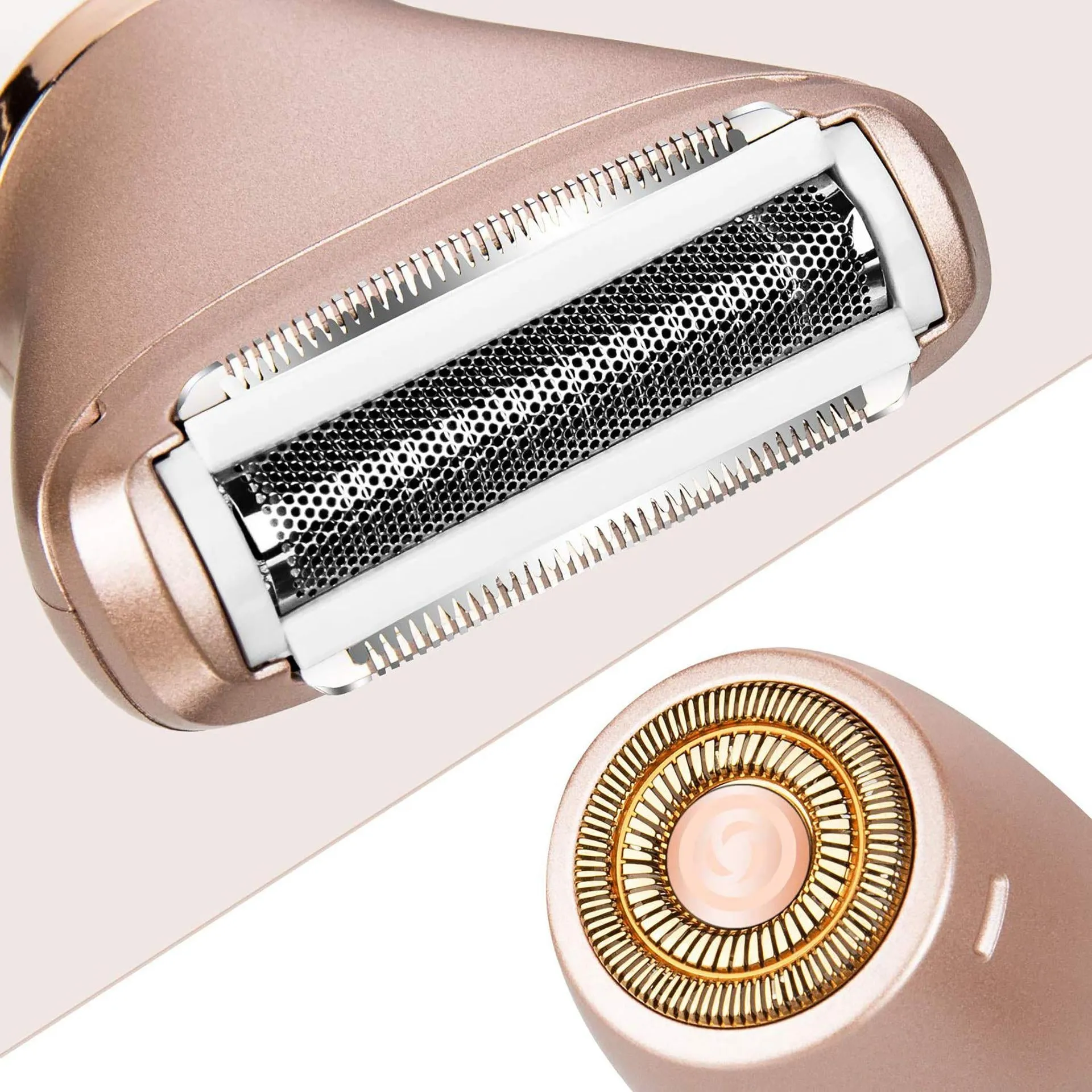 2-in-1 Women's Hair Removal Device | Electric Shaver & Facial Epilator | USB Rechargeable | Waterproof