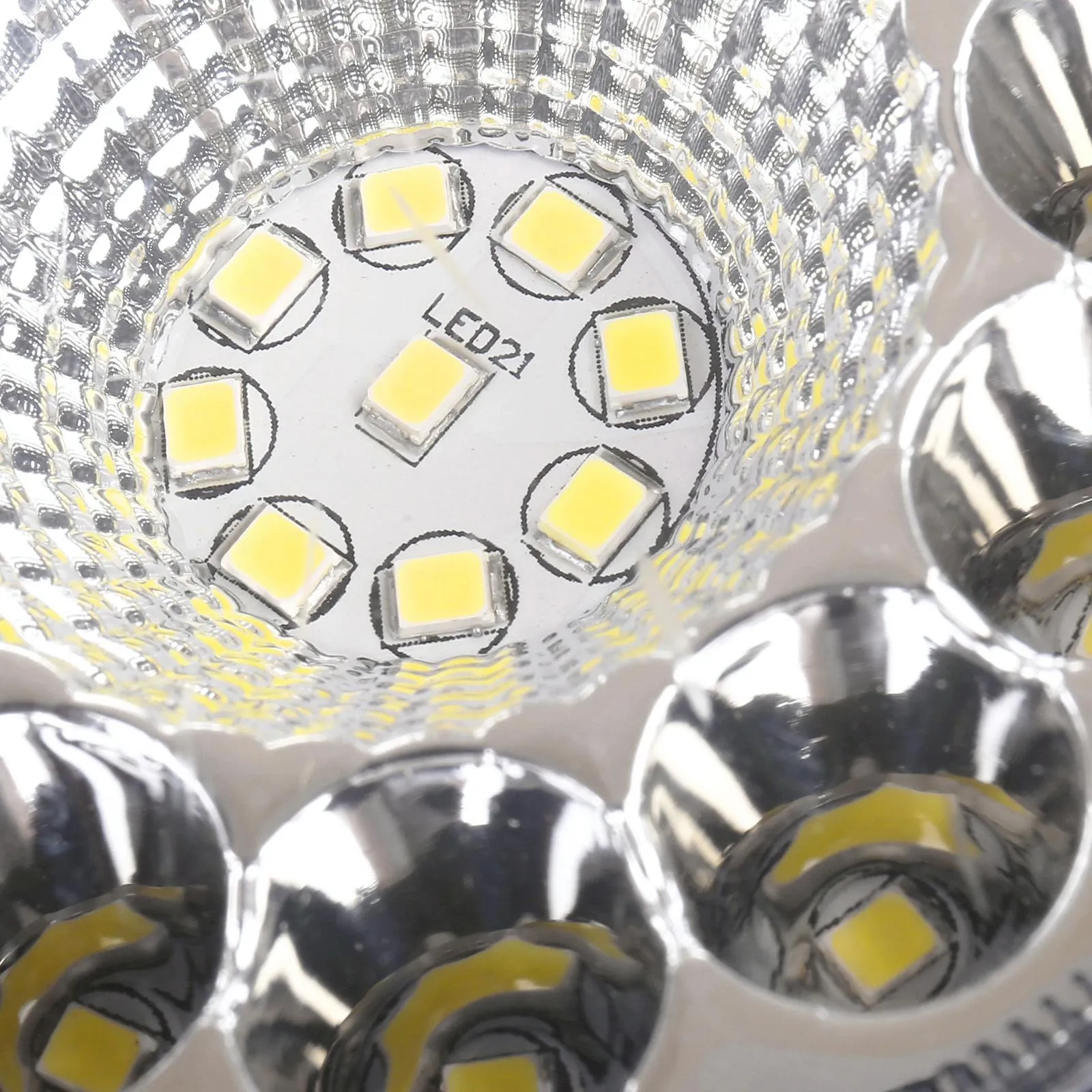 21 LED Round Work Light | SMD-2835 Lamp Beads | Car & Truck