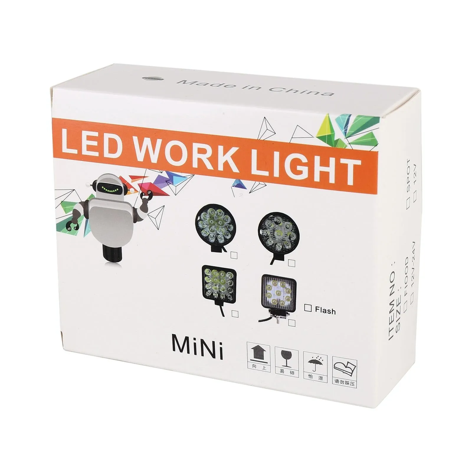 21 LED Round Work Light | SMD-2835 Lamp Beads | Car & Truck
