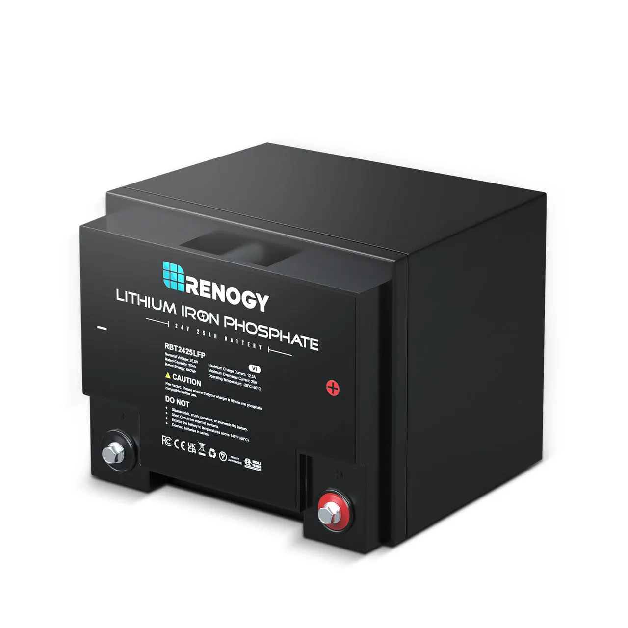 24V 25Ah Lithium Iron Phosphate Battery