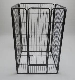 4 Panel Heavy Duty Pet Dog Cat Rabbit Exercise Playpen Fence Extension | 120cm