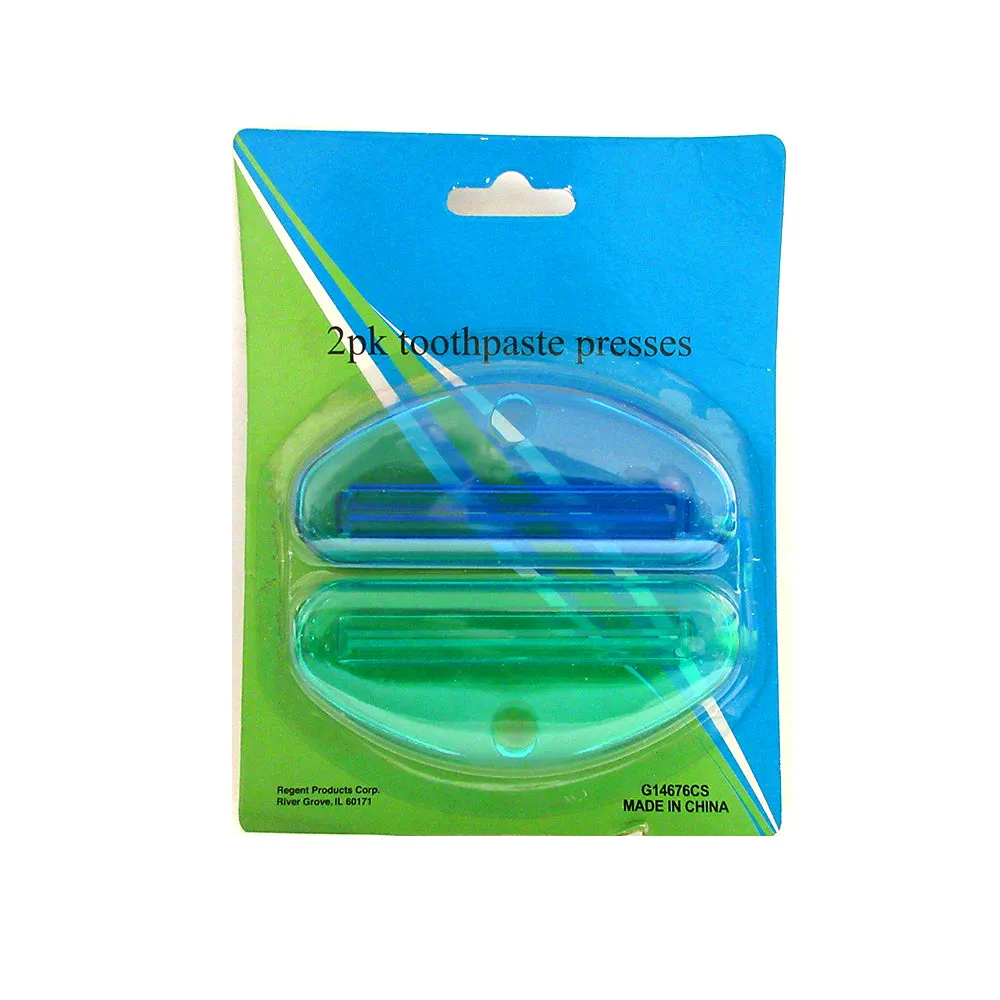 8 pc Plastic Tube Squeezer Toothpaste Dispenser Holder Rolling Bathroom Extract