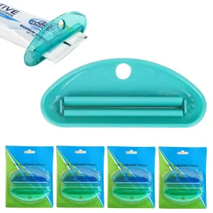 8 pc Plastic Tube Squeezer Toothpaste Dispenser Holder Rolling Bathroom Extract
