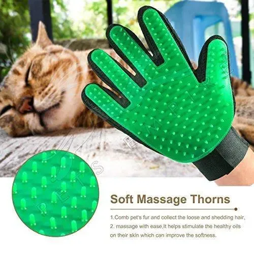 Adidog hair remover glove For Cat & Dog, Color May Vary