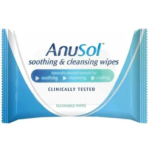 Anusol Soothing & Cleansing Flushable Wipes x 30  x 6