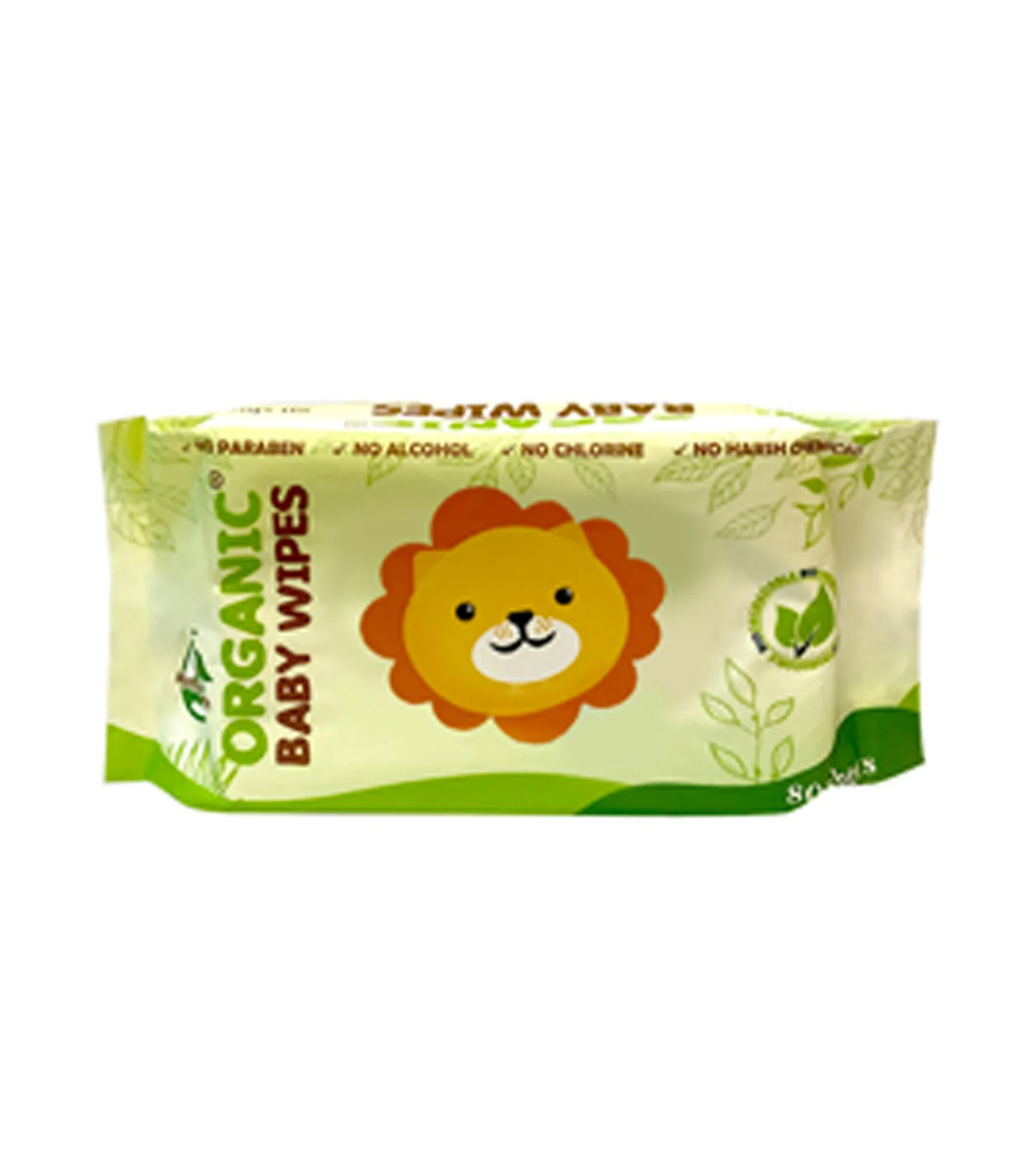 Baby Wipes (80 Wipes) - Pack of 6