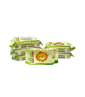 Baby Wipes (80 Wipes) - Pack of 6