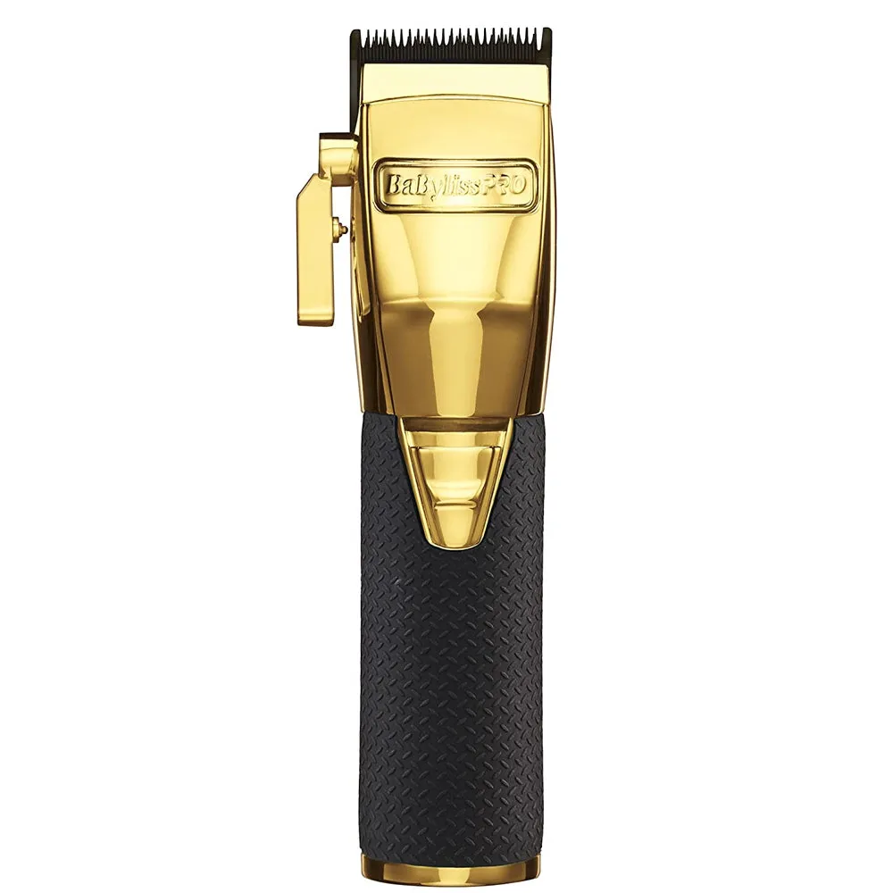 BaByliss PRO GoldFX Boost  Gold Adjustable Blade Cordless Clipper (FX870GBP)