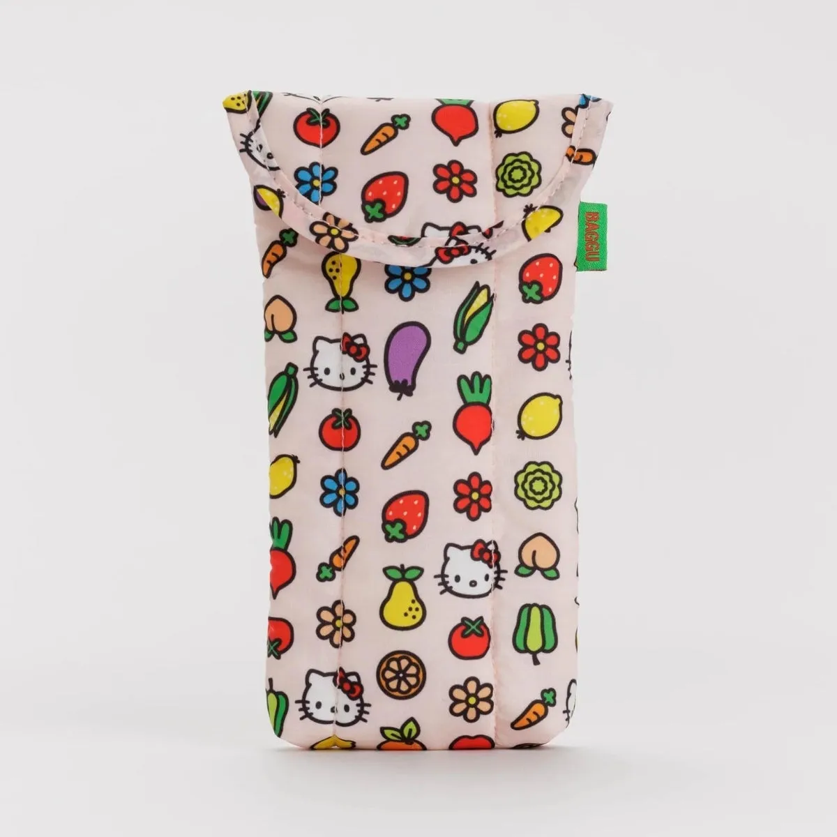 Baggu Puffy Glasses Sleeve in Hello Kitty Icons