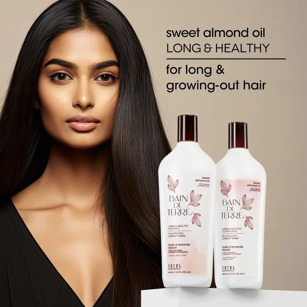 Bain de Terre Bain de Terre® Long & Healthy Conditioner, Sweet Almond Oil
