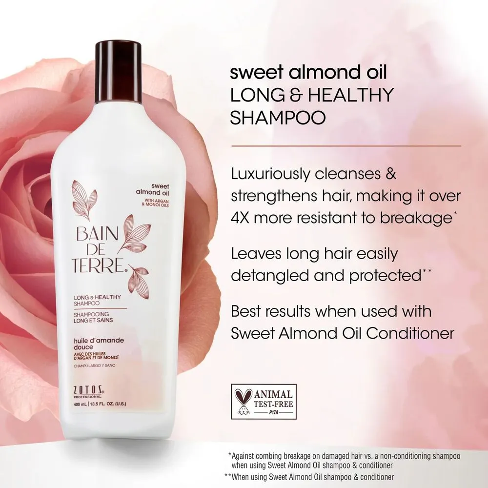 Bain de Terre Bain de Terre® Long & Healthy Conditioner, Sweet Almond Oil