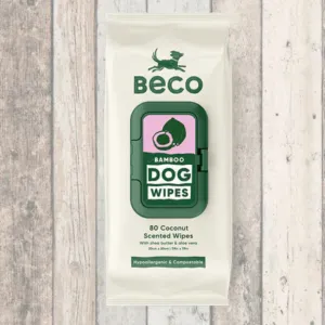 Beco Bamboo Dog Wipes | Coconut Scented