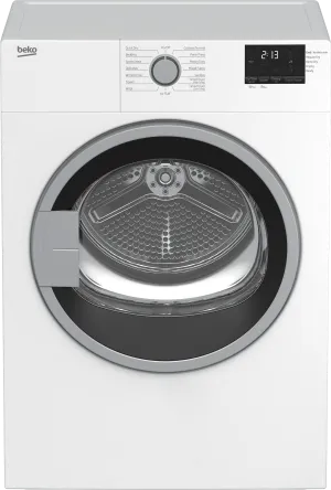 Beko BDV7200X2 24" Electric Air Vented Front Load Dryer