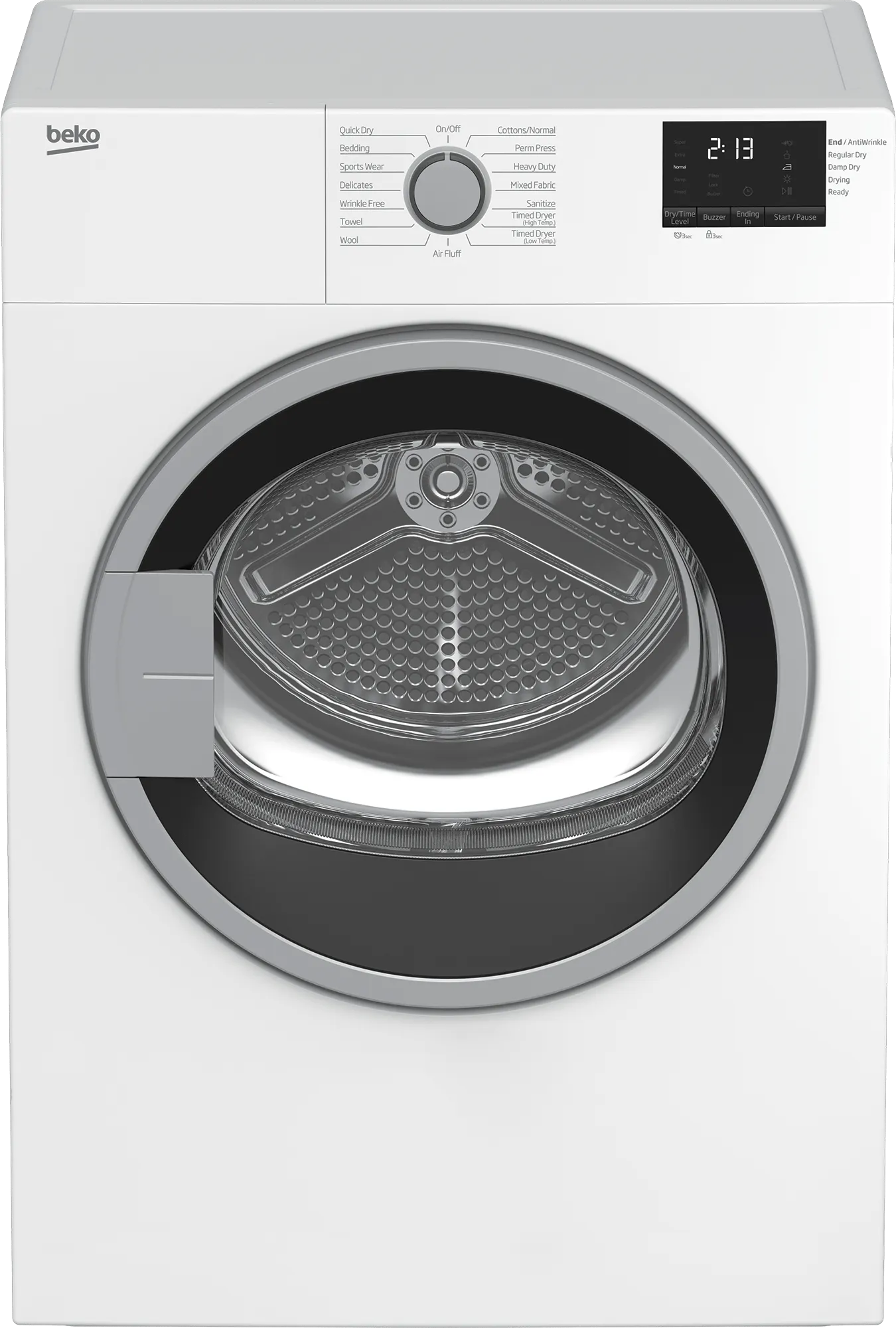 Beko BDV7200X2 24" Electric Air Vented Front Load Dryer