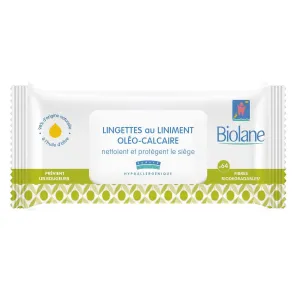 Biolane Lingettes Au Liniment Oleo Calcaire