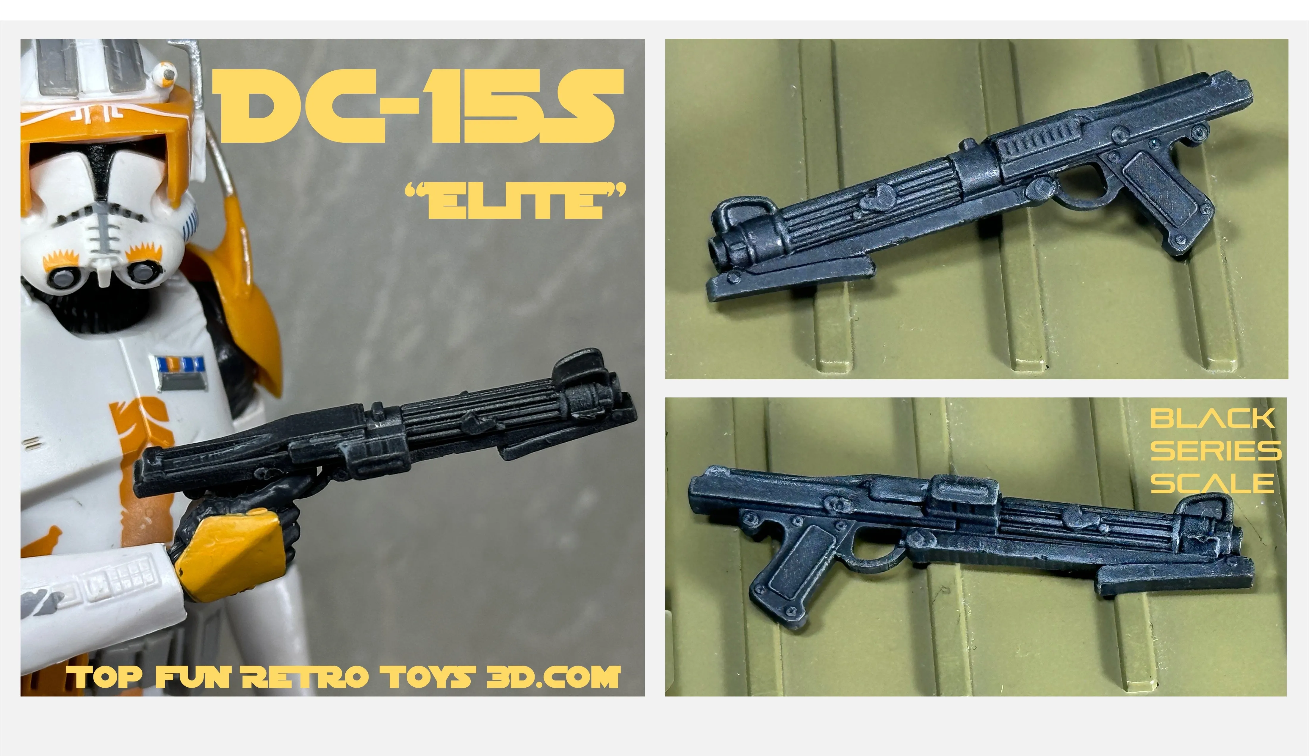 Black Series DC-15S Clone Blaster 1:12 Scale
