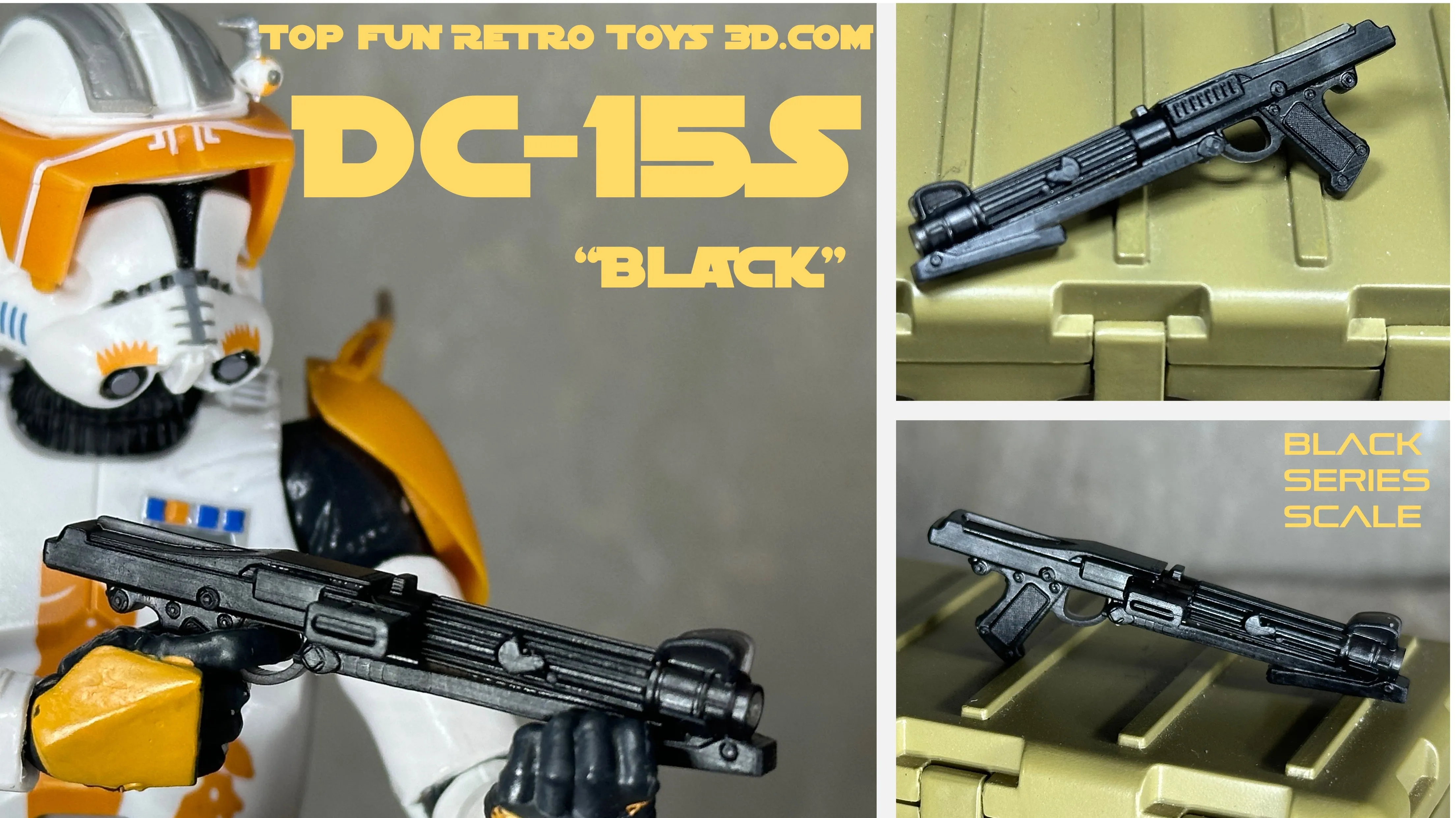 Black Series DC-15S Clone Blaster 1:12 Scale