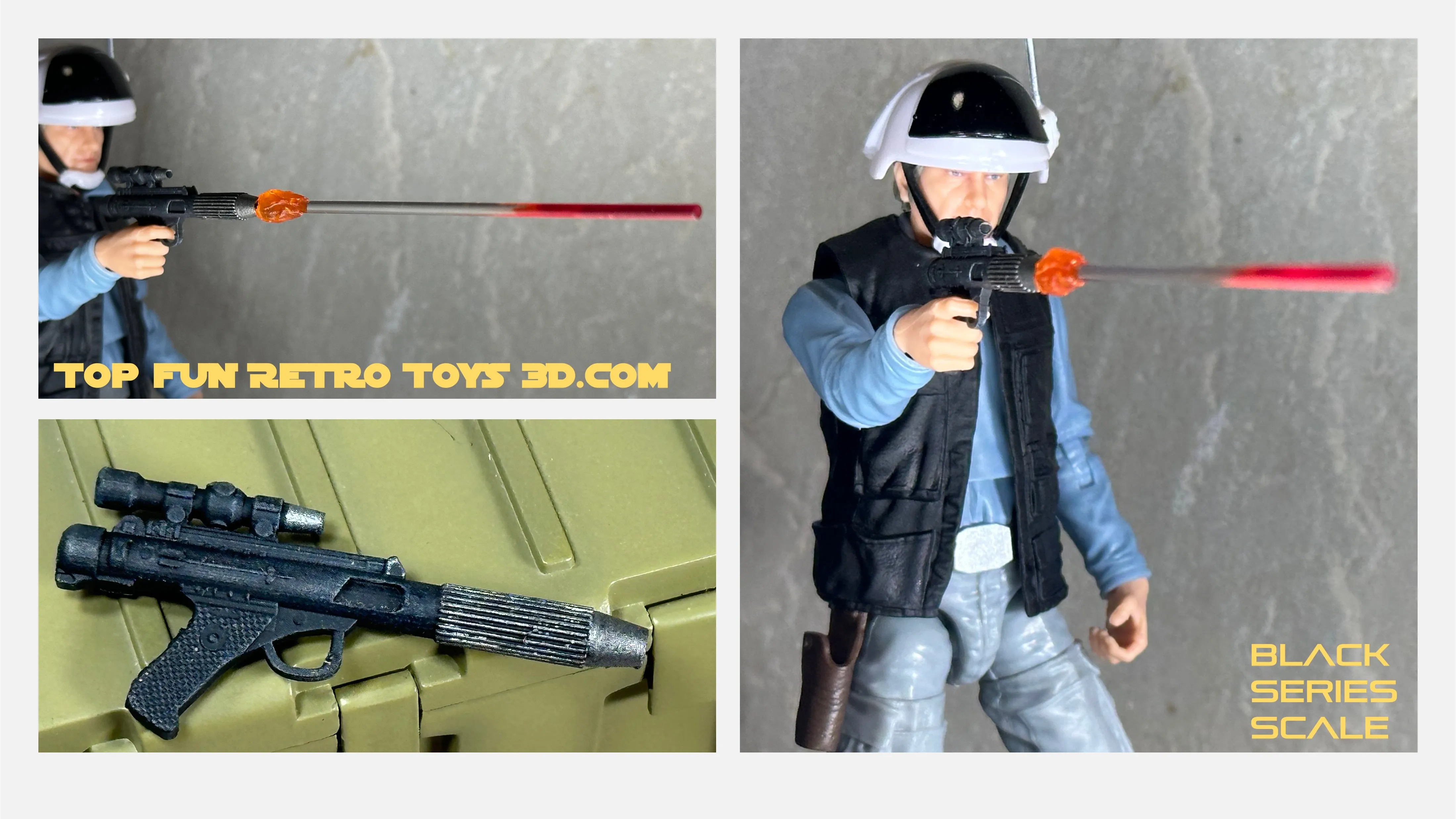 Black Series DH-17 Rebel Blaster 1:12 Scale