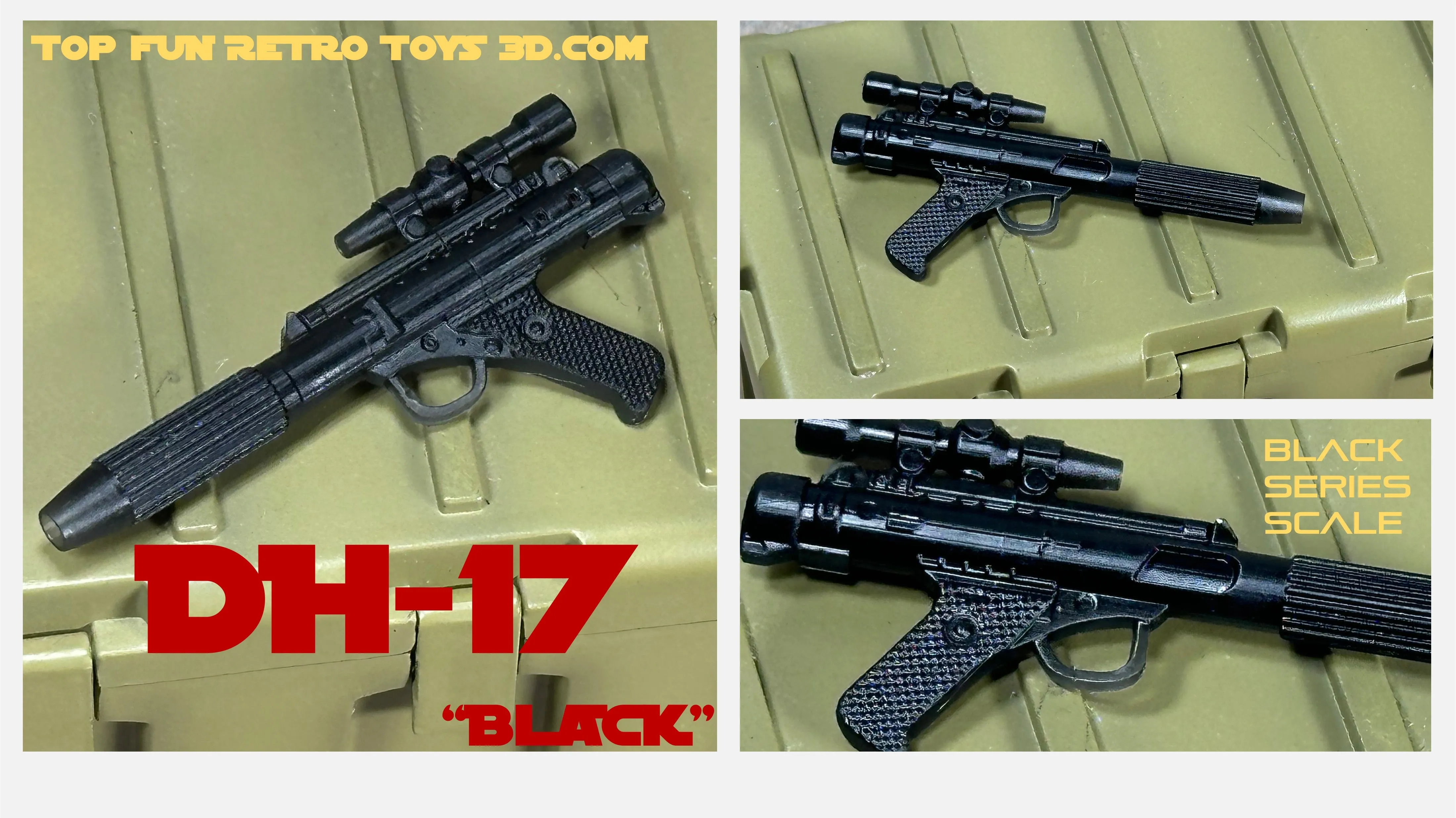 Black Series DH-17 Rebel Blaster 1:12 Scale