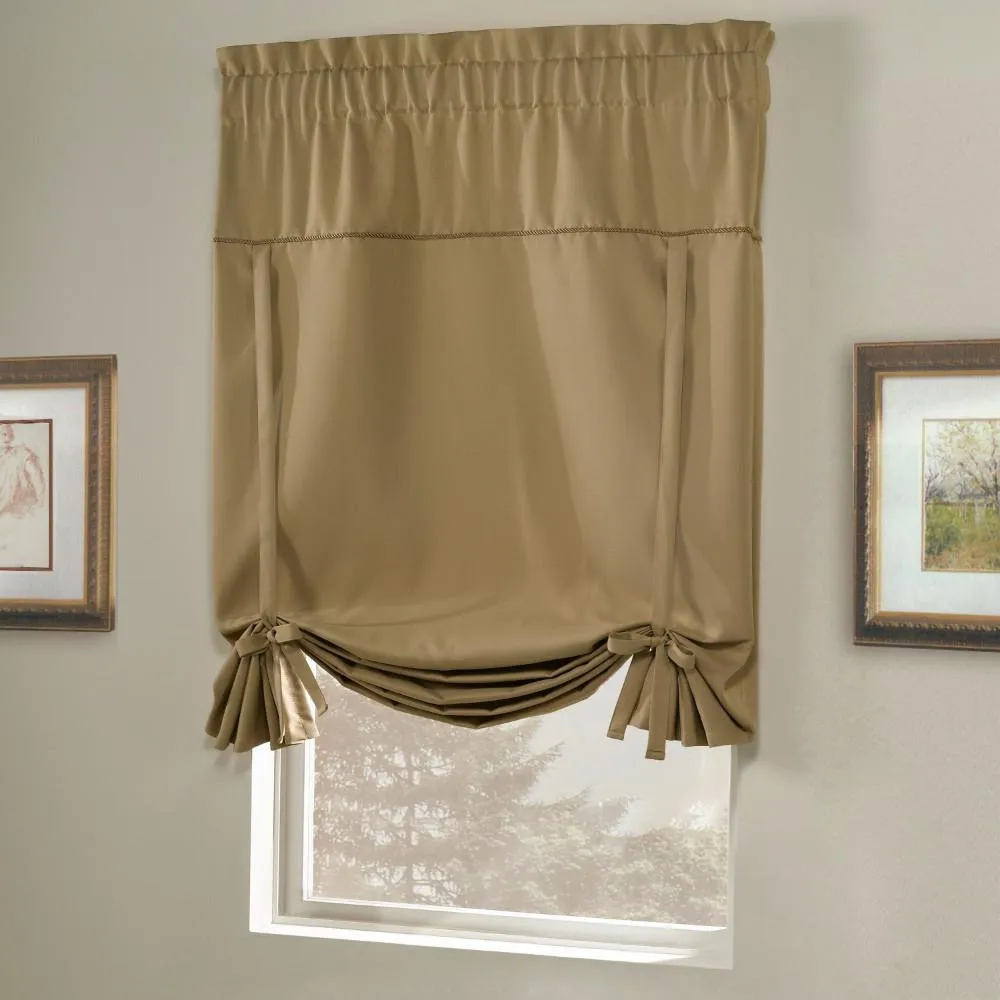 Blackstone Room Darkening Tie-up Shade