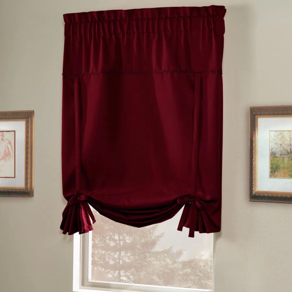 Blackstone Room Darkening Tie-up Shade