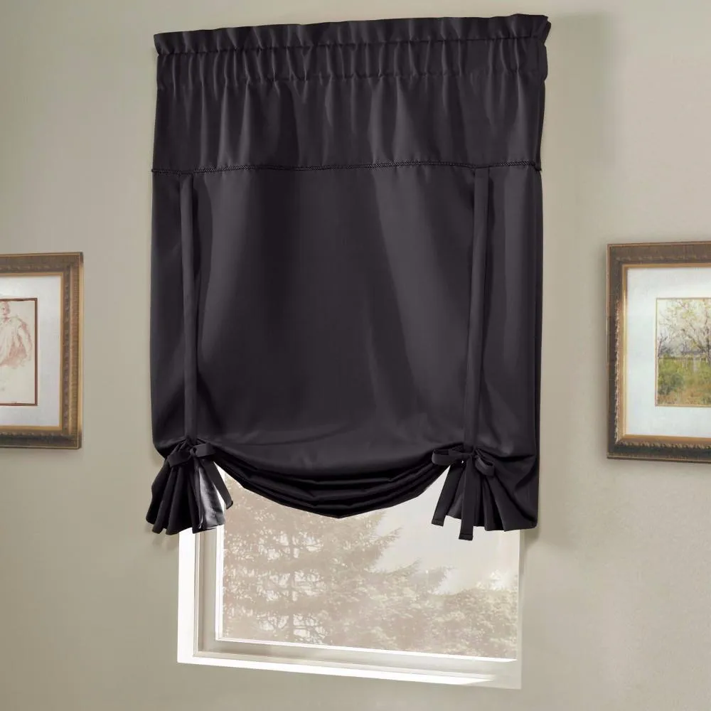 Blackstone Room Darkening Tie-up Shade
