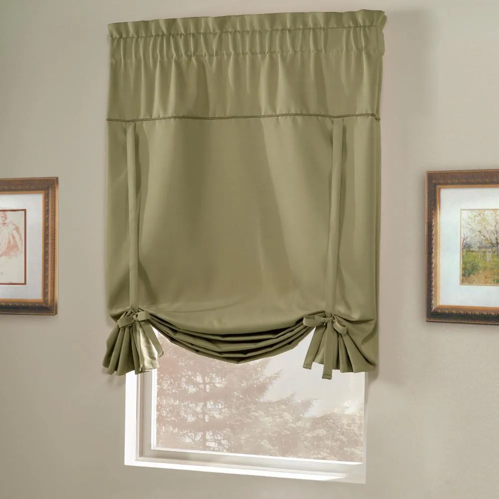 Blackstone Room Darkening Tie-up Shade