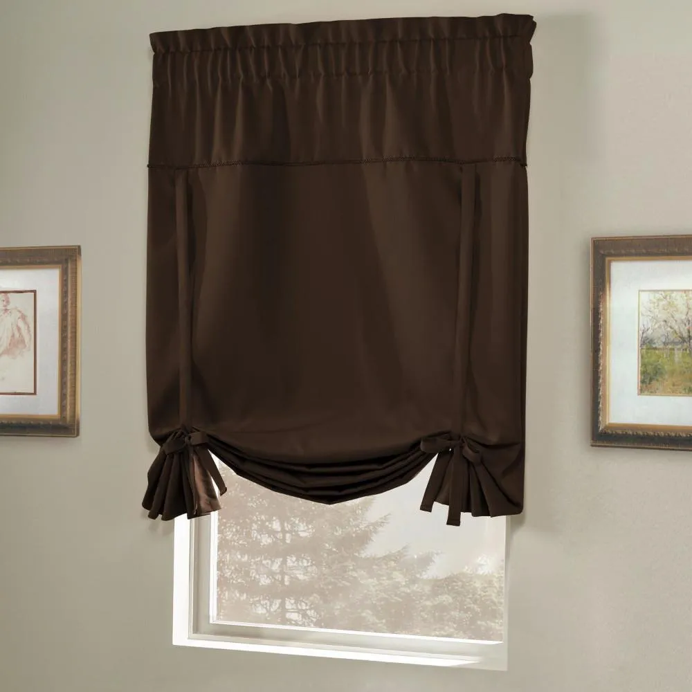 Blackstone Room Darkening Tie-up Shade