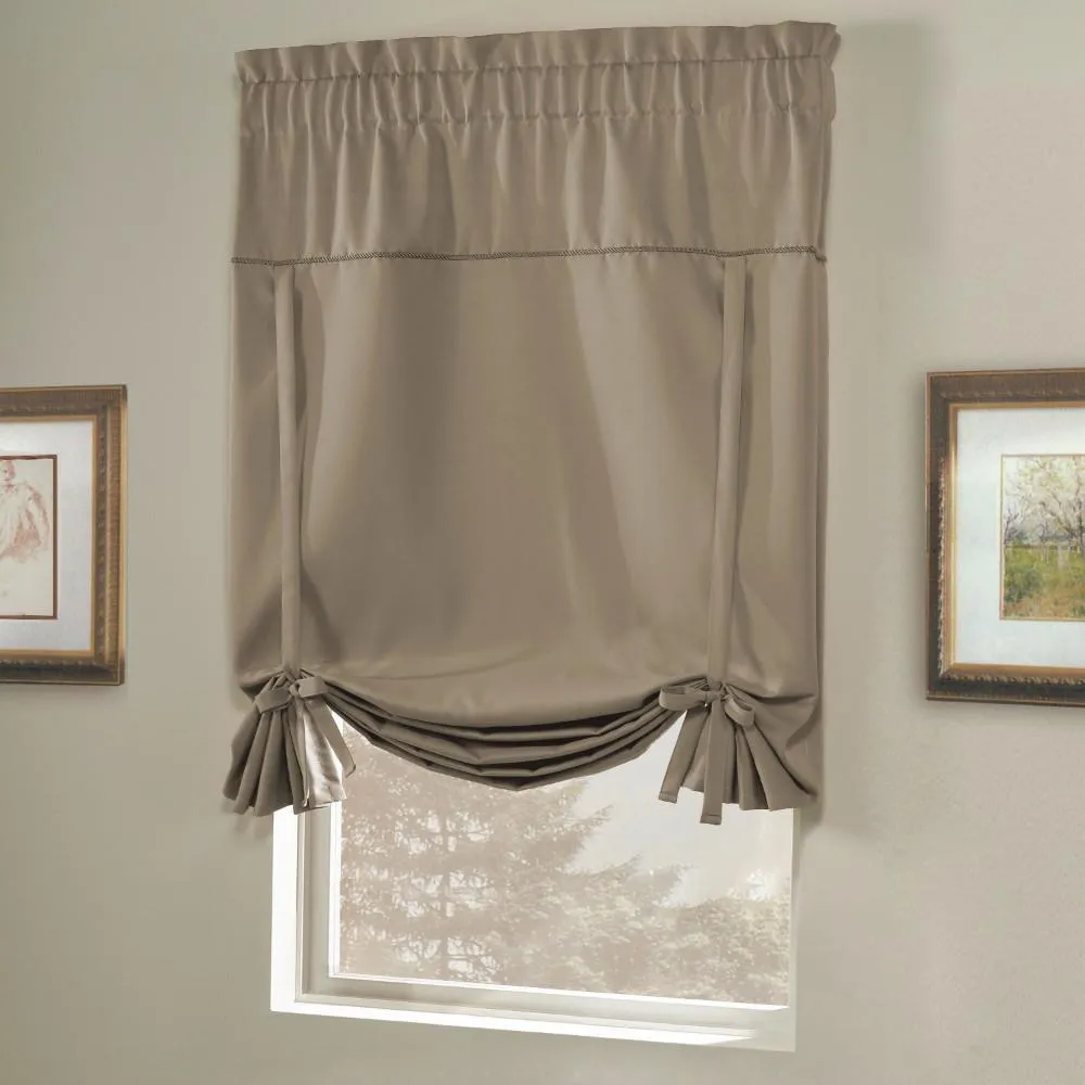 Blackstone Room Darkening Tie-up Shade