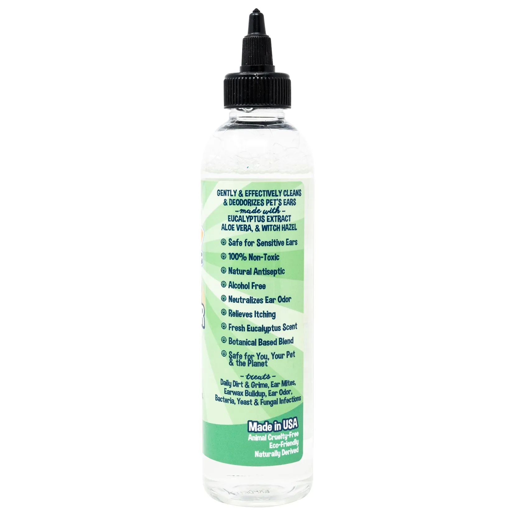 Bodhi Dog Ear Cleaner Solution for Dogs and Cats | Aloe Vera Cleaning Treatment for Ear Treatment | Gentle Cleanser for Ears | Made in USA (Alcohol Free)