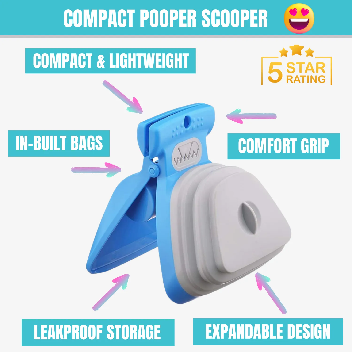 Compact Poop scoop