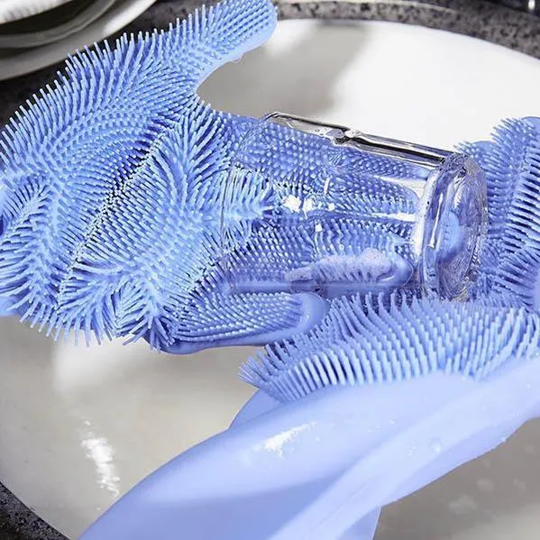 Dishwashing Brush Cleaning Gloves