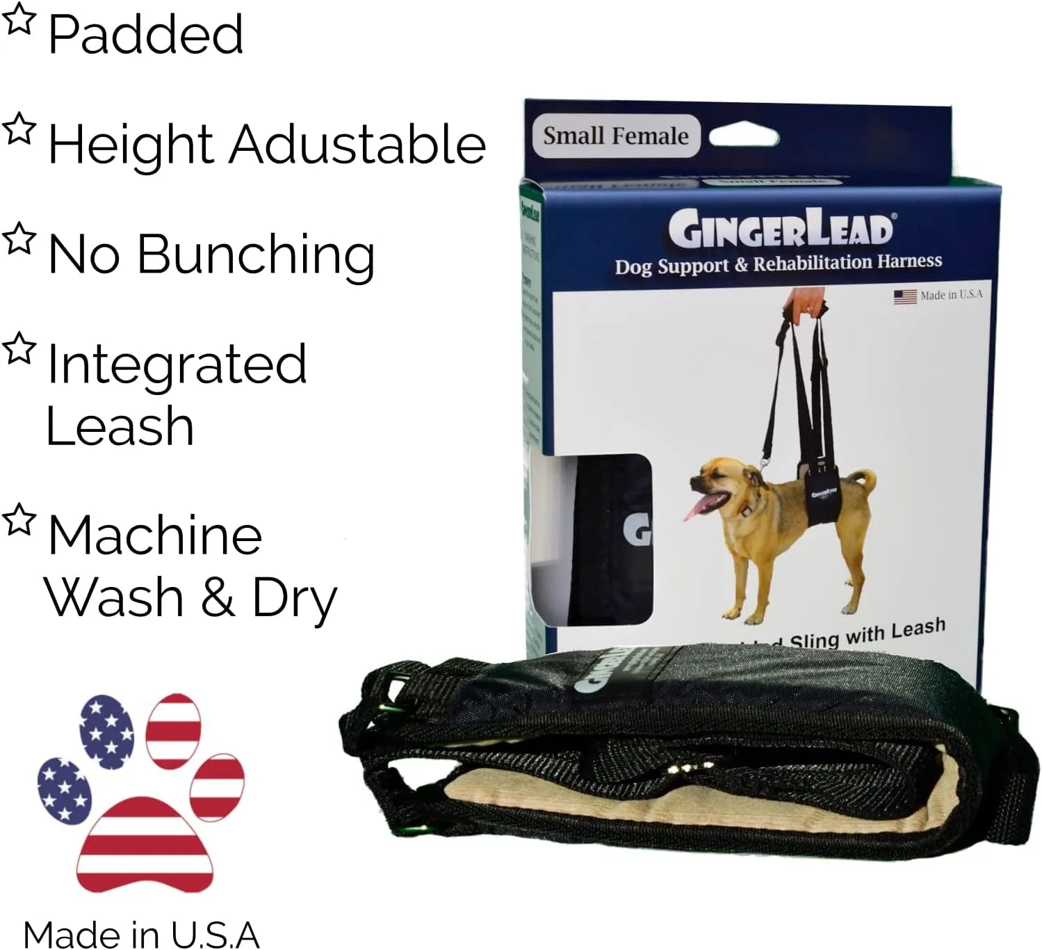 Dog Sling Support Harness