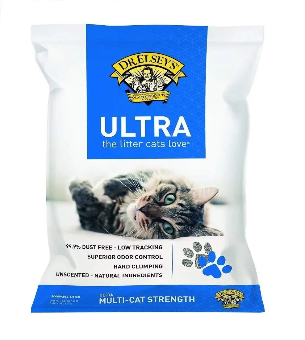 Dr. Elsey's Cat Ultra Premium Clumping Cat Litter (Pack May Vary)