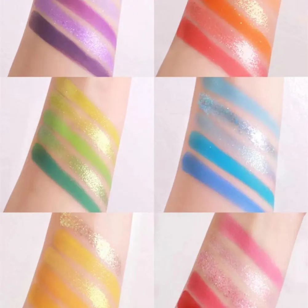 Dreamy rainbow palette 30-color eyeshadow palette waterproof women easy to color matte pearlescent dream eyeshadow palette