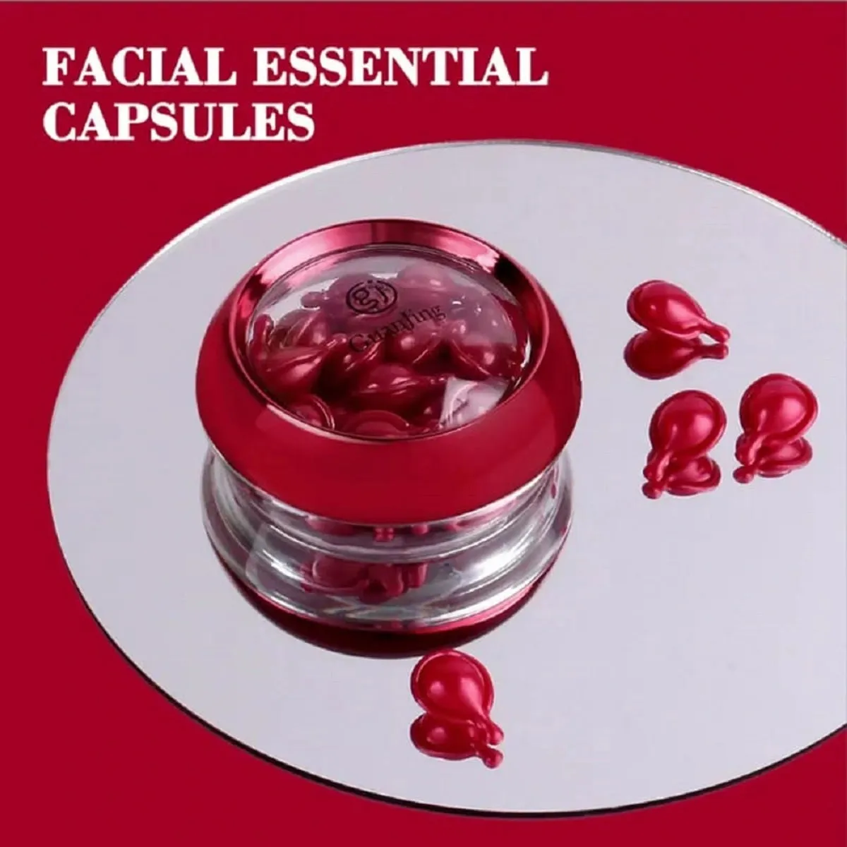 Facia Essential Capsules Deeply Moiturizes Refines Pores Avocado Oil Collagen 500mgx32 Pcs