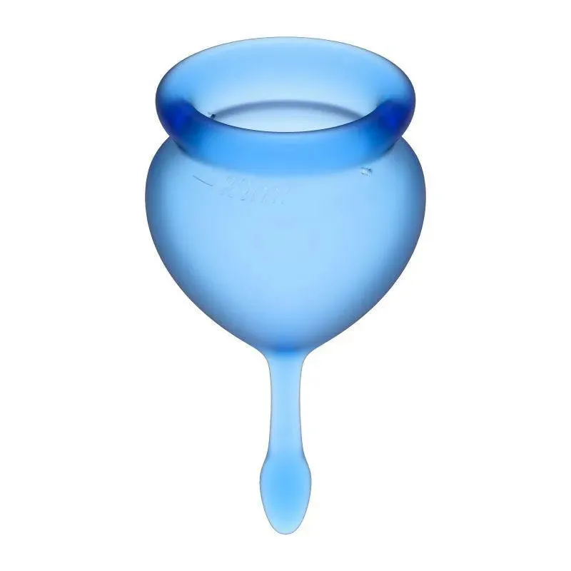 Feel Good Menstrual Cup  Dark Blue 2pcs