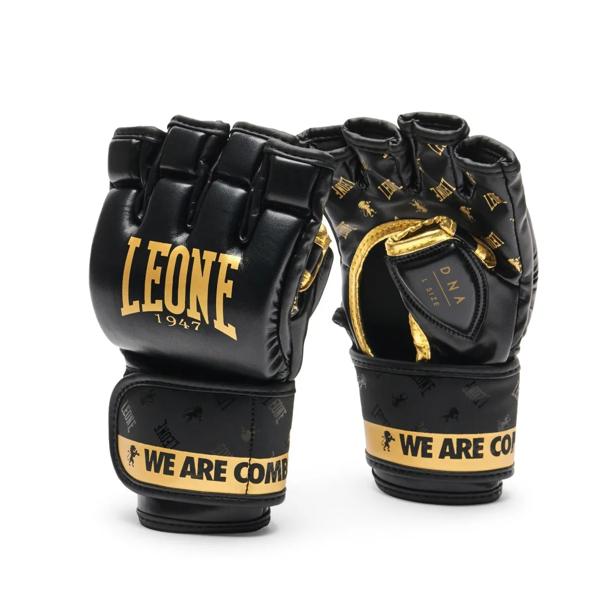 Leone DNA MMA Gloves Black