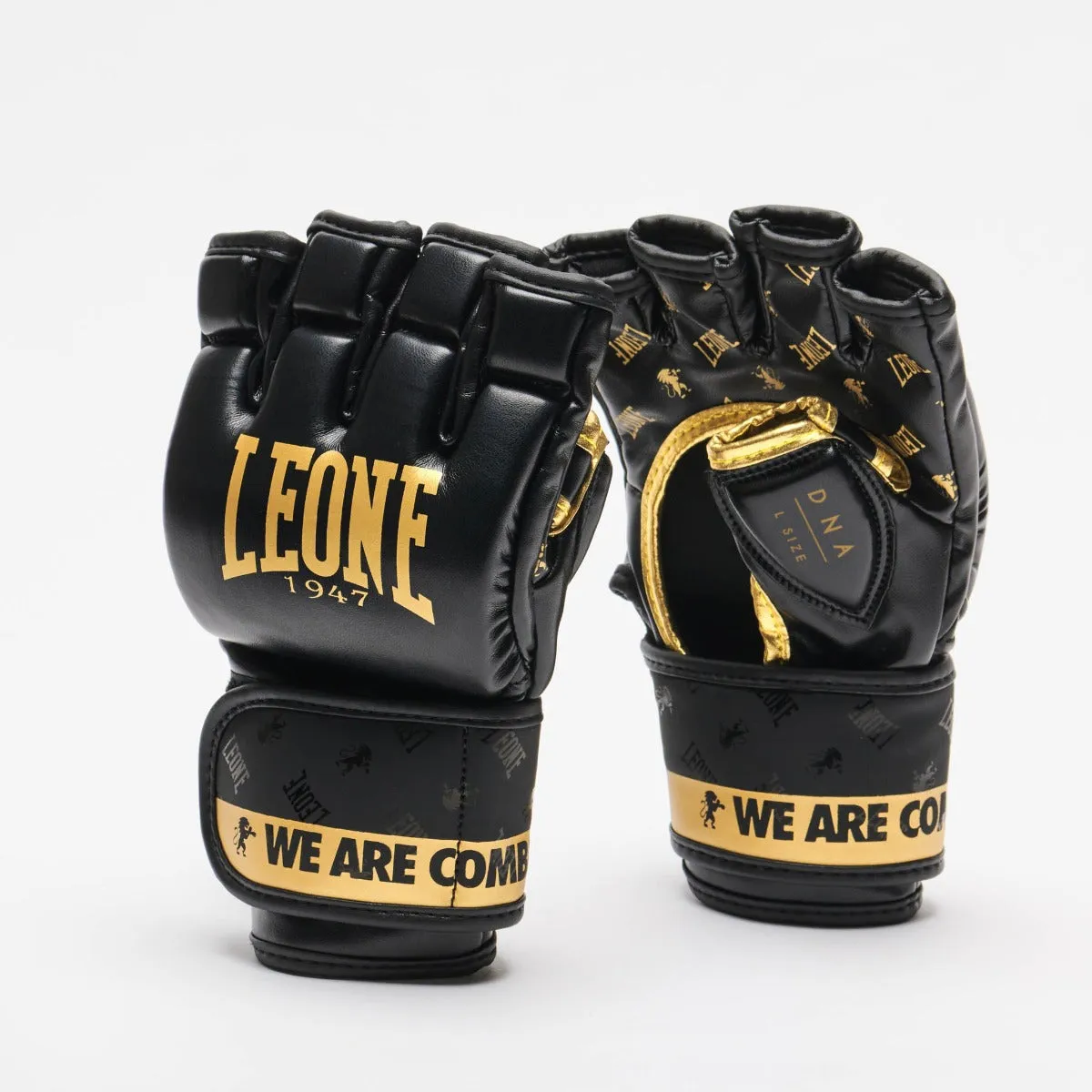 Leone DNA MMA Gloves Black