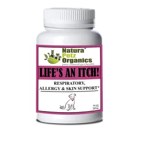 LIFE'S AN ITCH CAPSULES - Respiratory, Allergy & Skin Support* Capsules for DOGS & CATS*
