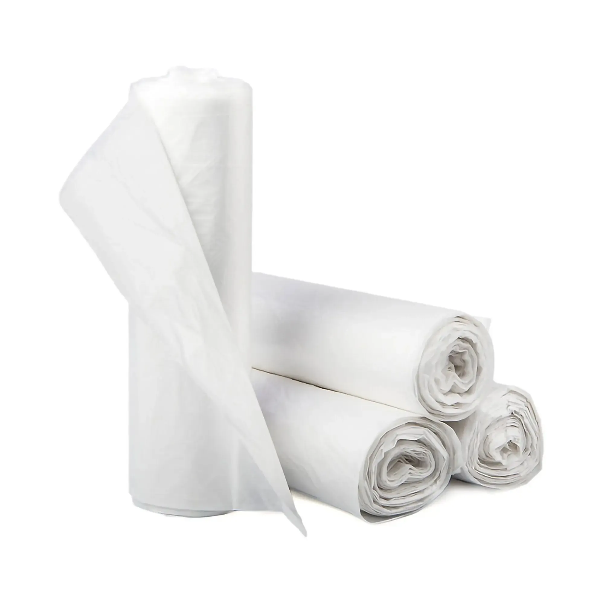 McKesson Extra Heavy Duty Clear Trash Bag, 45 gal, 17 Mic