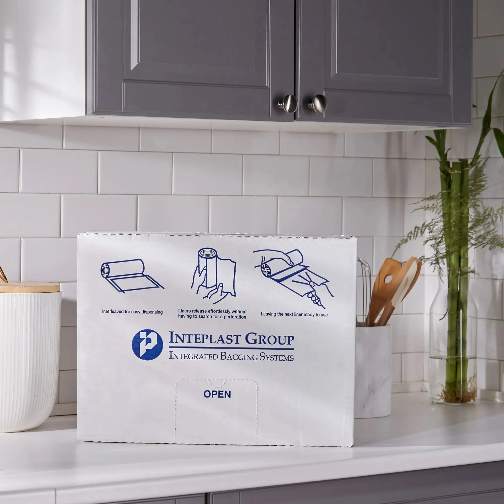 McKesson Super Plus Duty Clear Trash Bag, 60 gal, 1.15 Mil