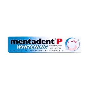 Mentadent P Toothpaste Whitening 100ml