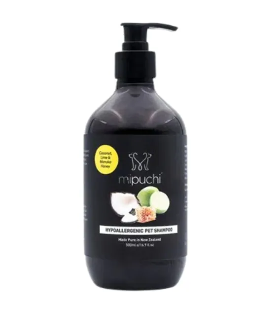 Mipuchi Hypoallergenic Pet Shampoo (Coconut, Lime and Manuka)